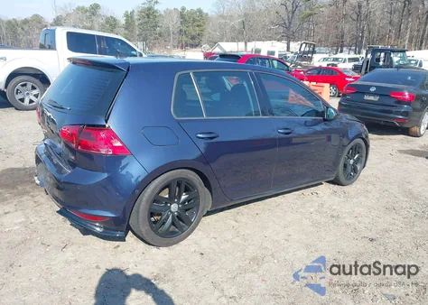 2016 Volkswagen Golf Tsi Se 4-Door из США, поврежденный, VIN 3VW217AU2GM042190